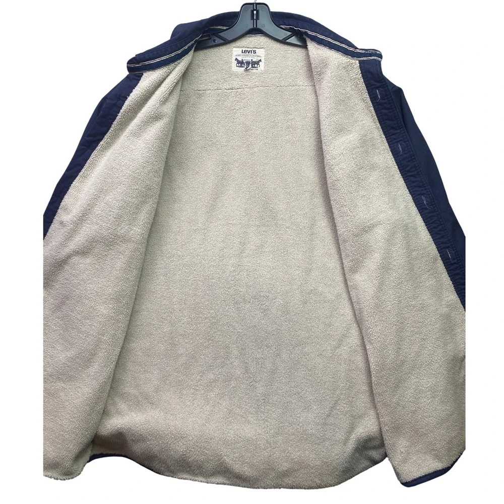 Levi's Jacket‎ Mens 3XL Chore Coat Sherpa Workwear Utility Gorpcore Streetwear - Picture 2 of 11